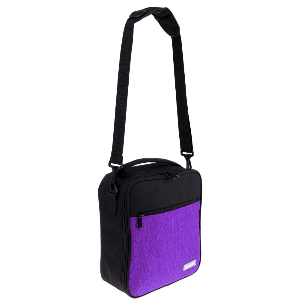 Portable Cooler Bag Insulated Lunch Picnic Backpack Food Thermal Bag Purple 