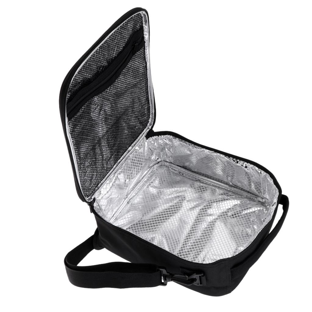 Portable Cooler Bag Insulated Lunch Picnic Backpack Food Thermal Bag Purple 