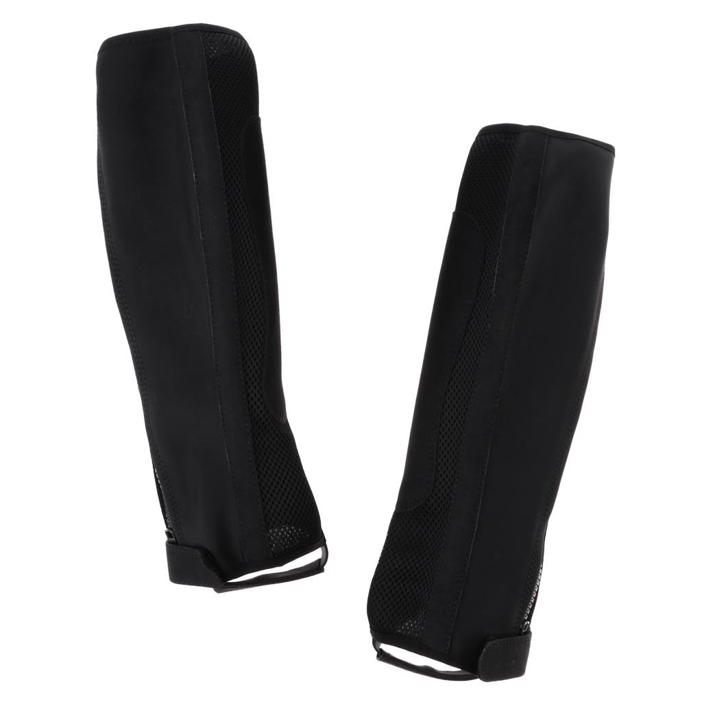 Equestrian Horse Riding Gaiters Half Chaps Leggings Leg Protect Guard S