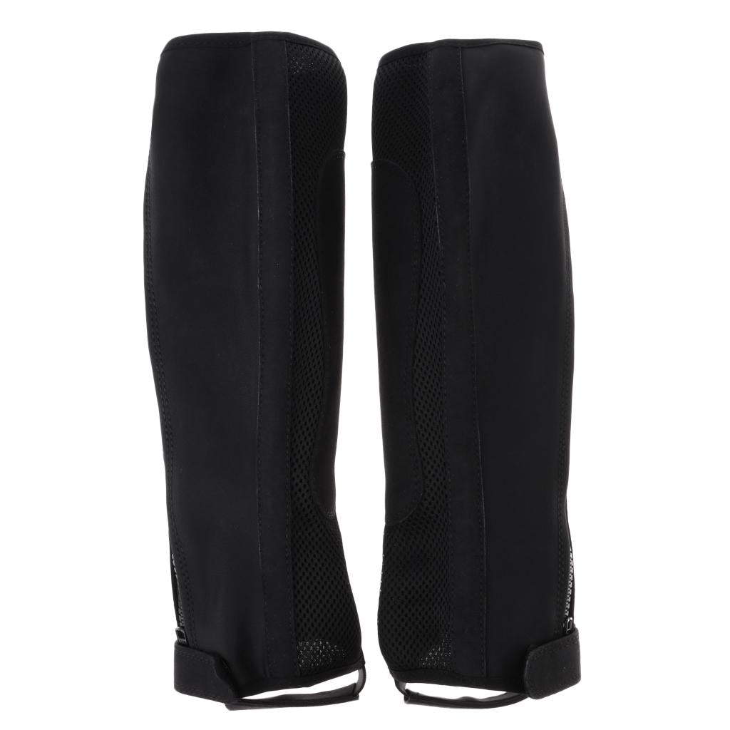 Equestrian Horse Riding Gaiters Half Chaps Leggings Leg Protect Guard S