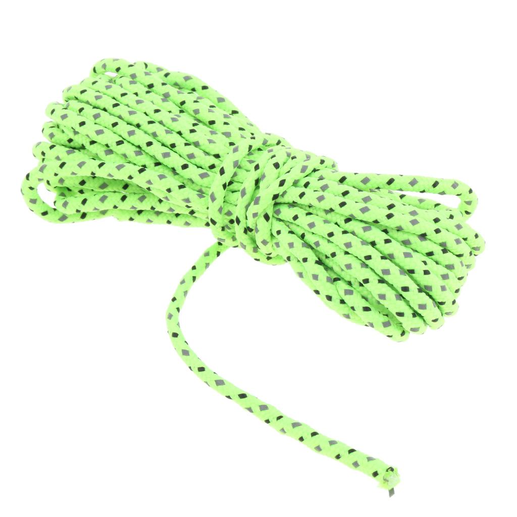 Reflective Tent Rope Guy Line Camping Canopy Awning Guyline Cord S