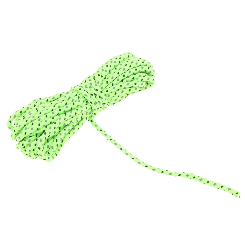 Reflective Tent Rope Guy Line Camping Canopy Awning Guyline Cord S
