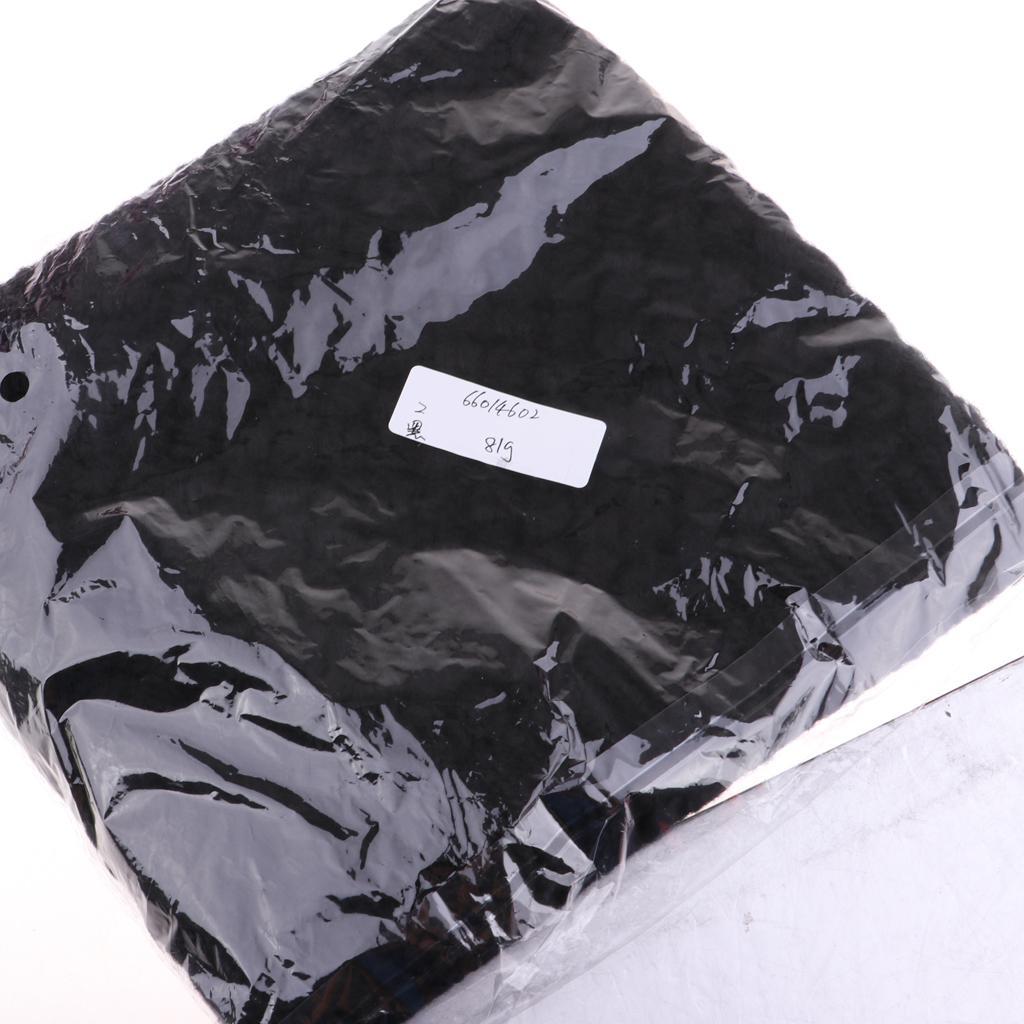 Windproof Fleece Winter Warm Scarf Neck Loop Warmer Neckerchief Black