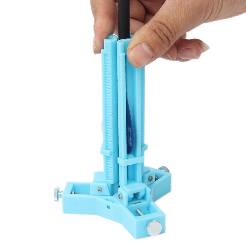 Archery Fletching Jig Vanes Stick Rubber Fletches DIY Arrow Shaft Adjustable