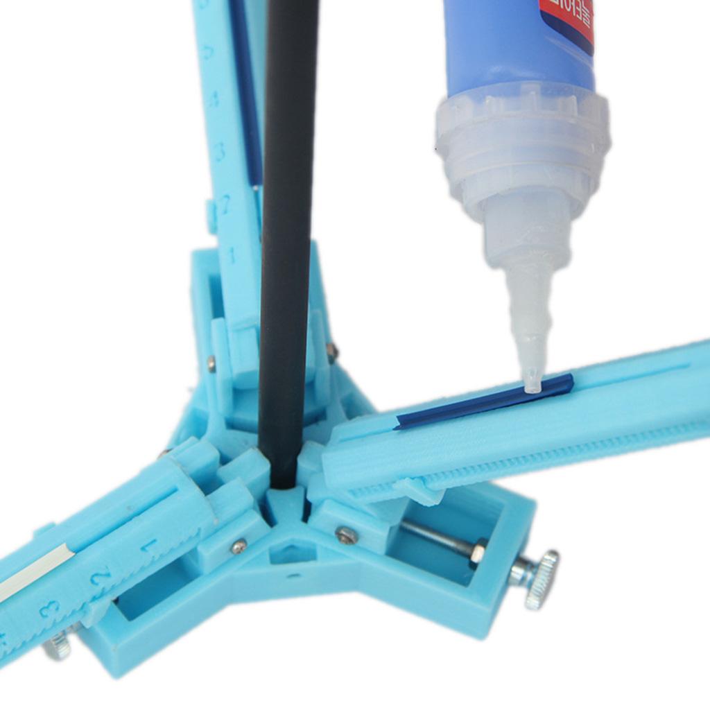 Archery Fletching Jig Vanes Stick Rubber Fletches DIY Arrow Shaft Adjustable