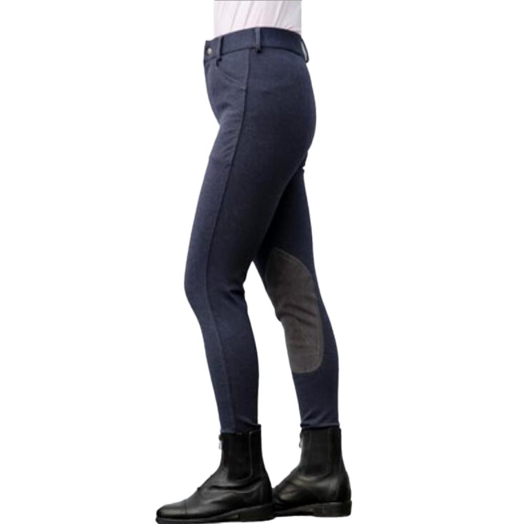 Unisex Horse Riding Pants Jodhpurs Cotton Equestrian Breeches Trousers 31