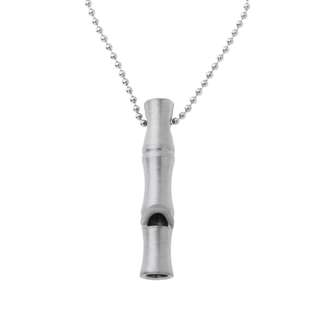 Emergency Safety Whistle Outdoor Survival Waterproof Stainless Steel Whistle