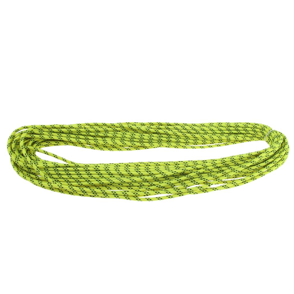 6mmx30m Climbing Safety Auxiliary Rope Static Cord Rescue Mountain Green