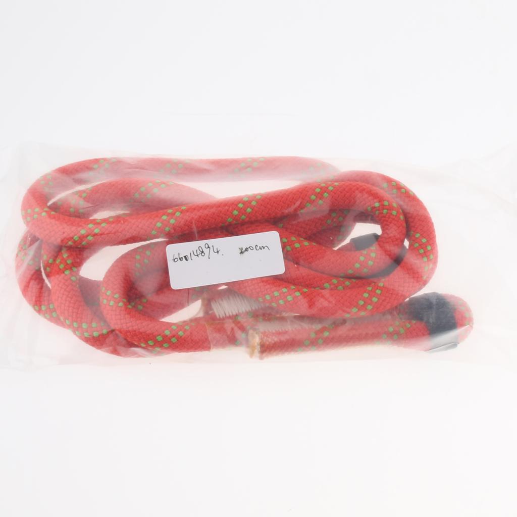 Outdoor Rock Climbing Nylon Pre-sewn Eye-to-Eye Prusik Loop Rope Lanyard 200cm