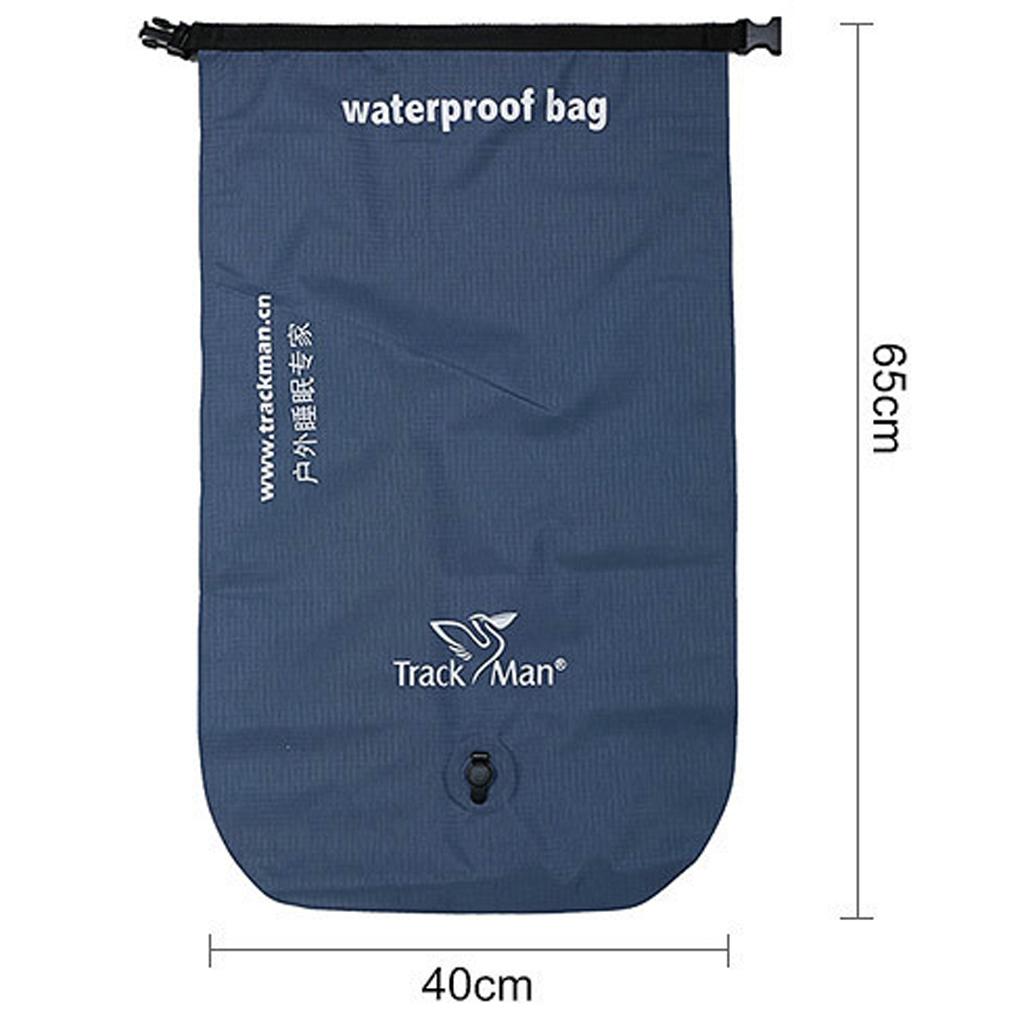 18L Camping Collapsible Water Bucket Waterproof Bag Barrel Pail Green