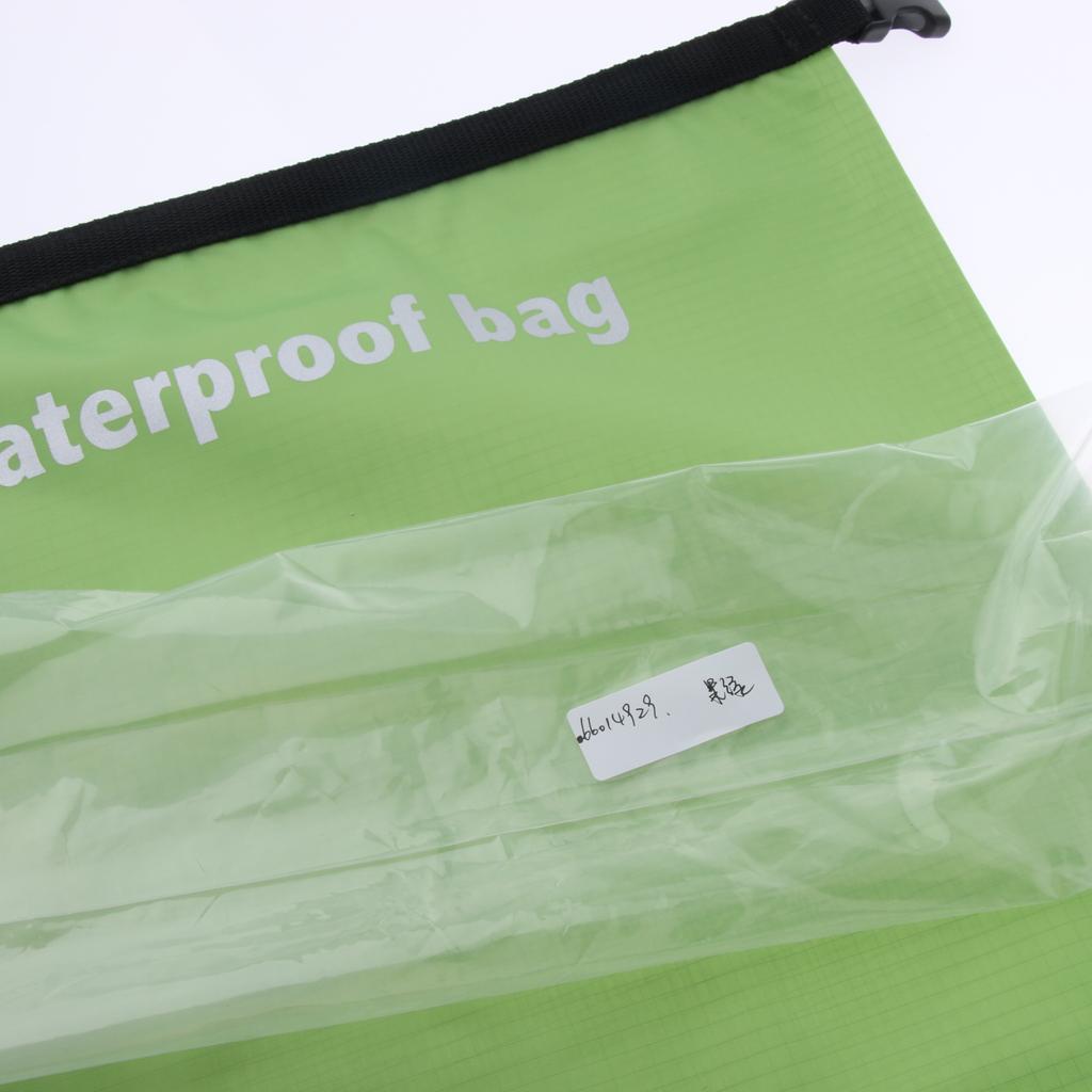 18L Camping Collapsible Water Bucket Waterproof Bag Barrel Pail Green