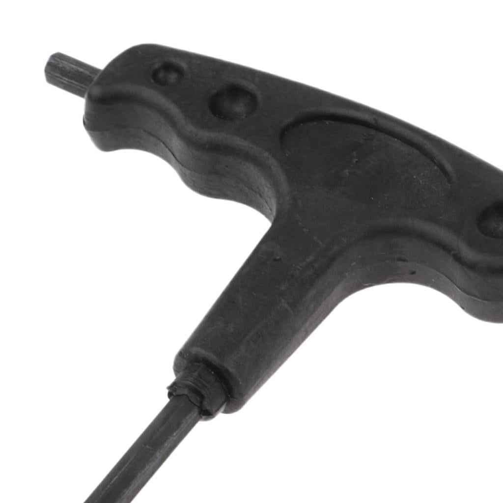 Durable Roller Skates T Handle Wrench Hexagon Spanner Inline Skate Mounting Tool Kit
