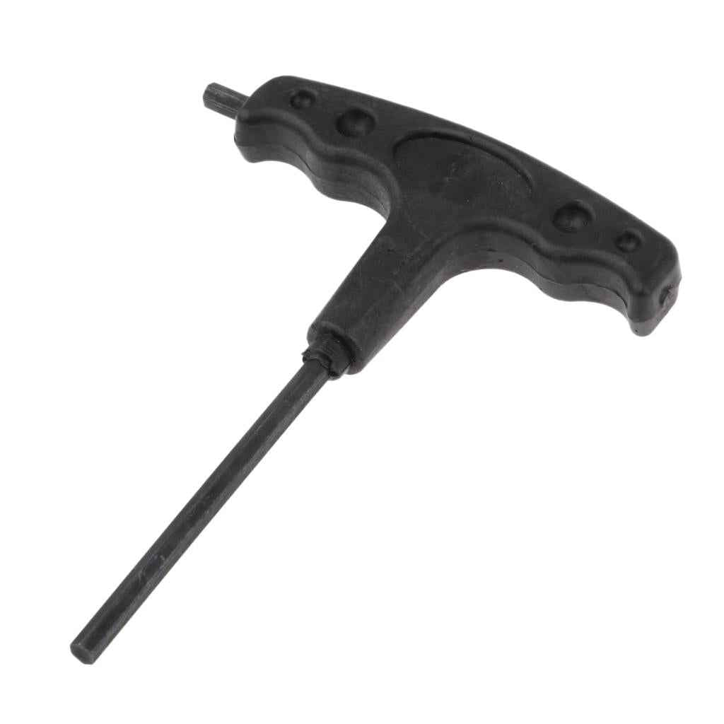 Durable Roller Skates T Handle Wrench Hexagon Spanner Inline Skate Mounting Tool Kit