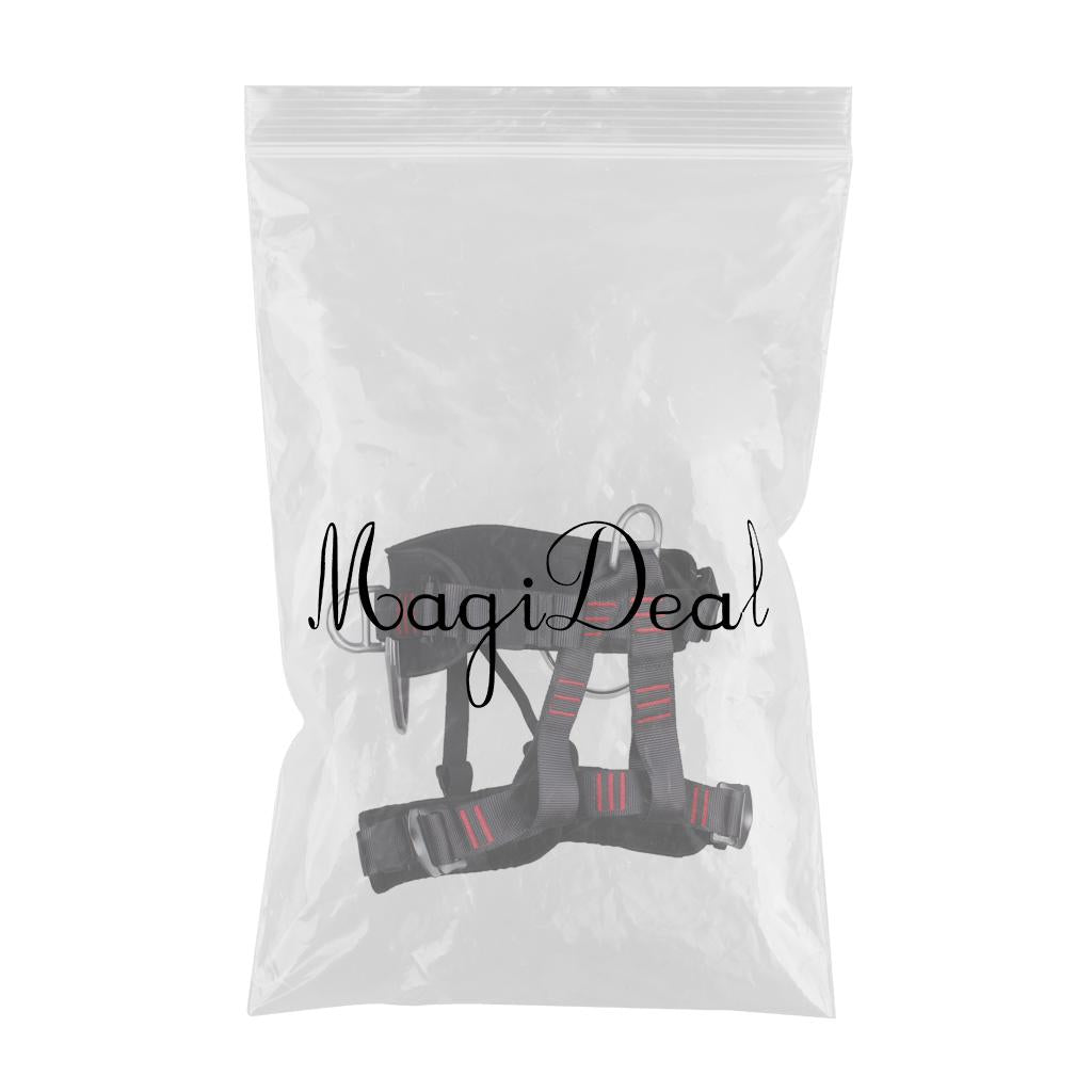 20KN Climbing Rescue Mountaineering Safety Harness Half Body Protection A