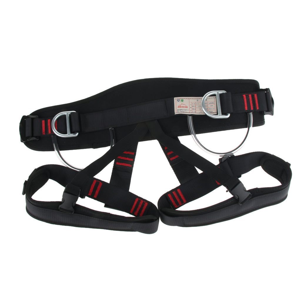 20KN Climbing Rescue Mountaineering Safety Harness Half Body Protection A