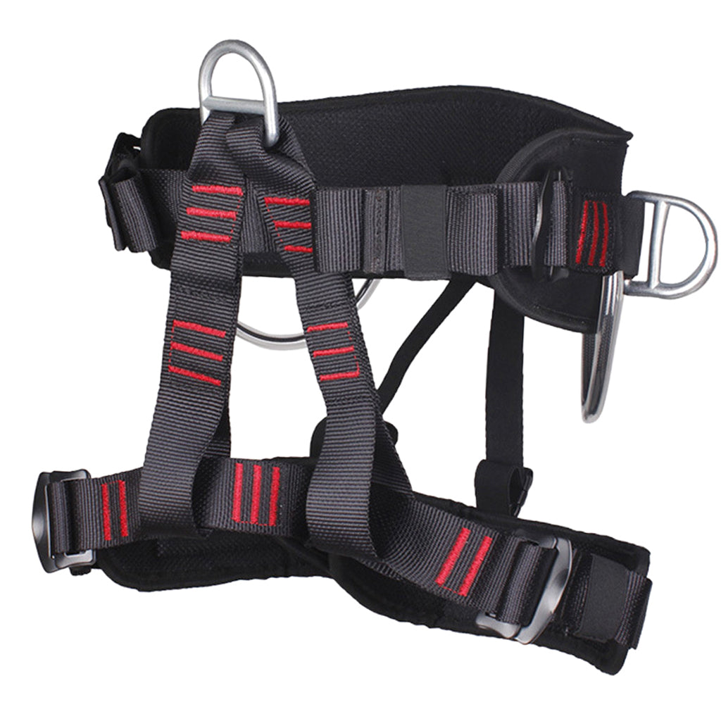 20KN Climbing Rescue Mountaineering Safety Harness Half Body Protection A