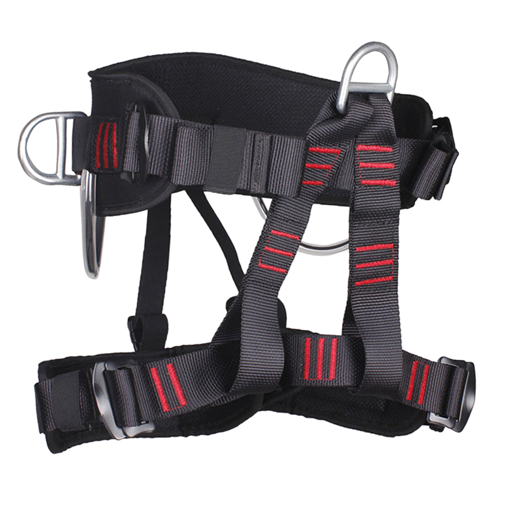20KN Climbing Rescue Mountaineering Safety Harness Half Body Protection A