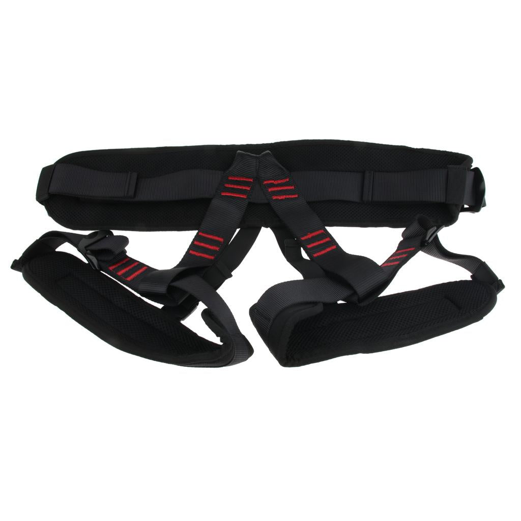 20KN Climbing Rescue Mountaineering Safety Harness Half Body Protection C