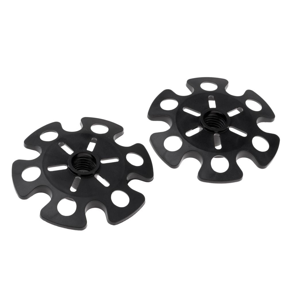 3x2pcs Trekking Pole Replacement Tip Guard Walking Stick Outdoor Accessories