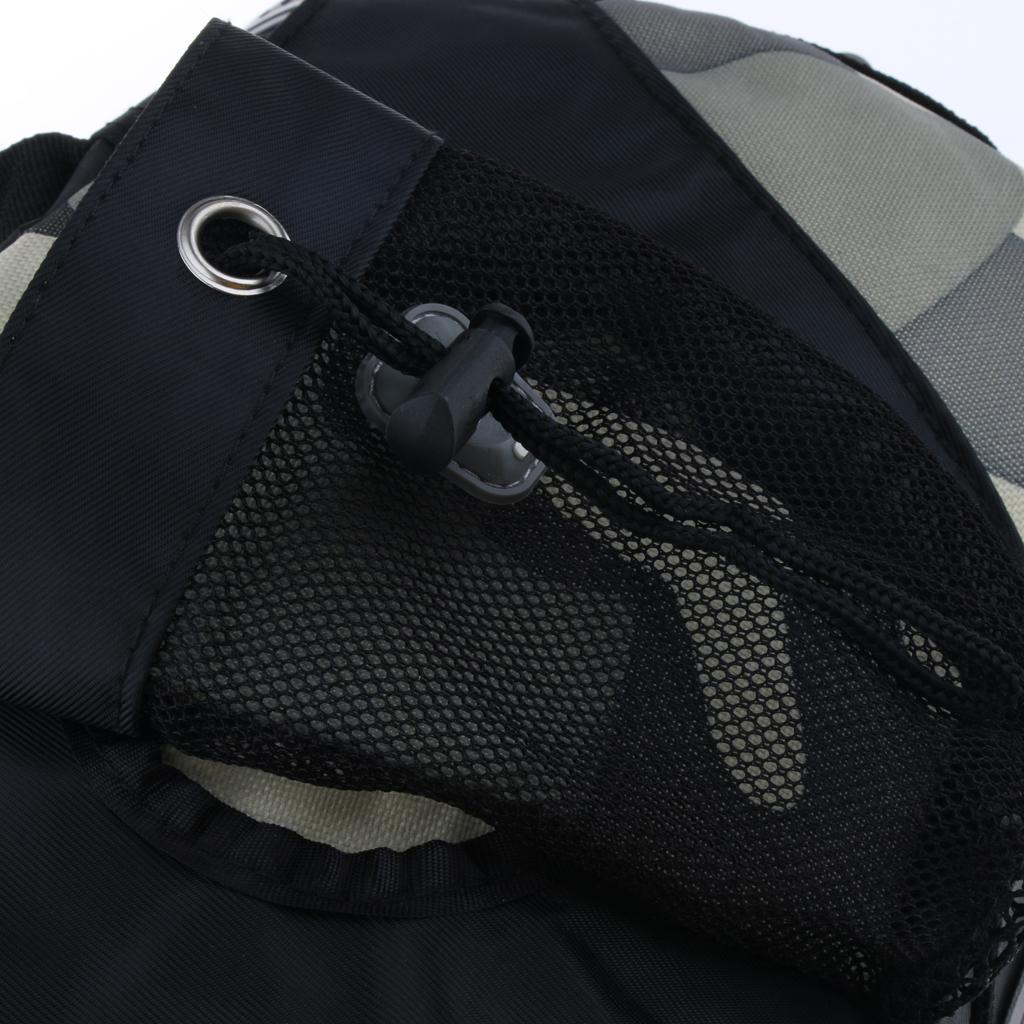 Roller Skates Waist Backpack Skating Sports Shoes Boots Carry Bag Camo