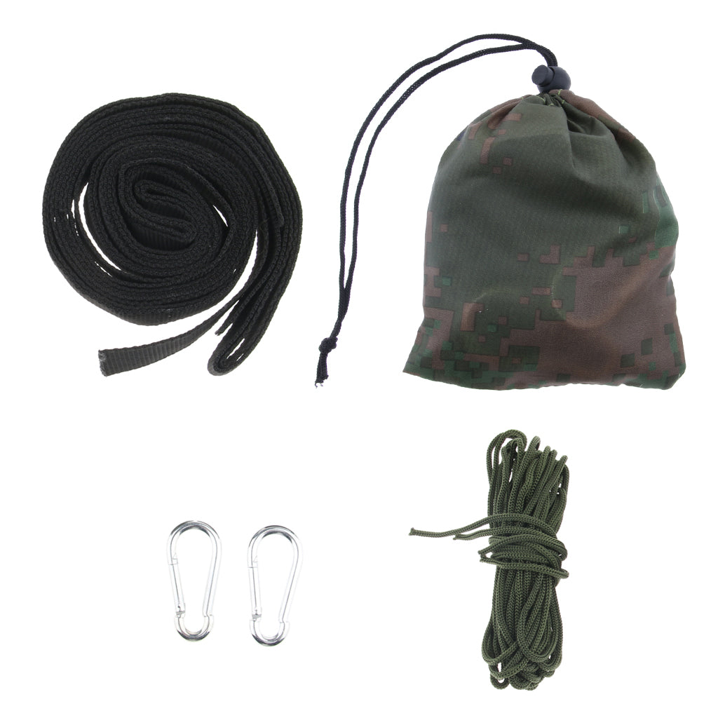 Hammock Accessories Tree Hanging Straps   Net Ropes and Carabiners