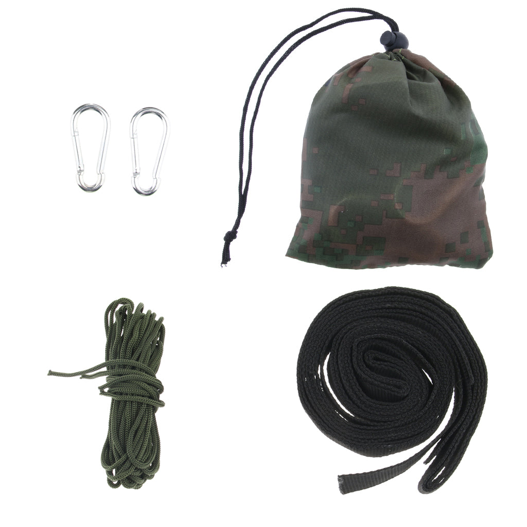 Hammock Accessories Tree Hanging Straps   Net Ropes and Carabiners