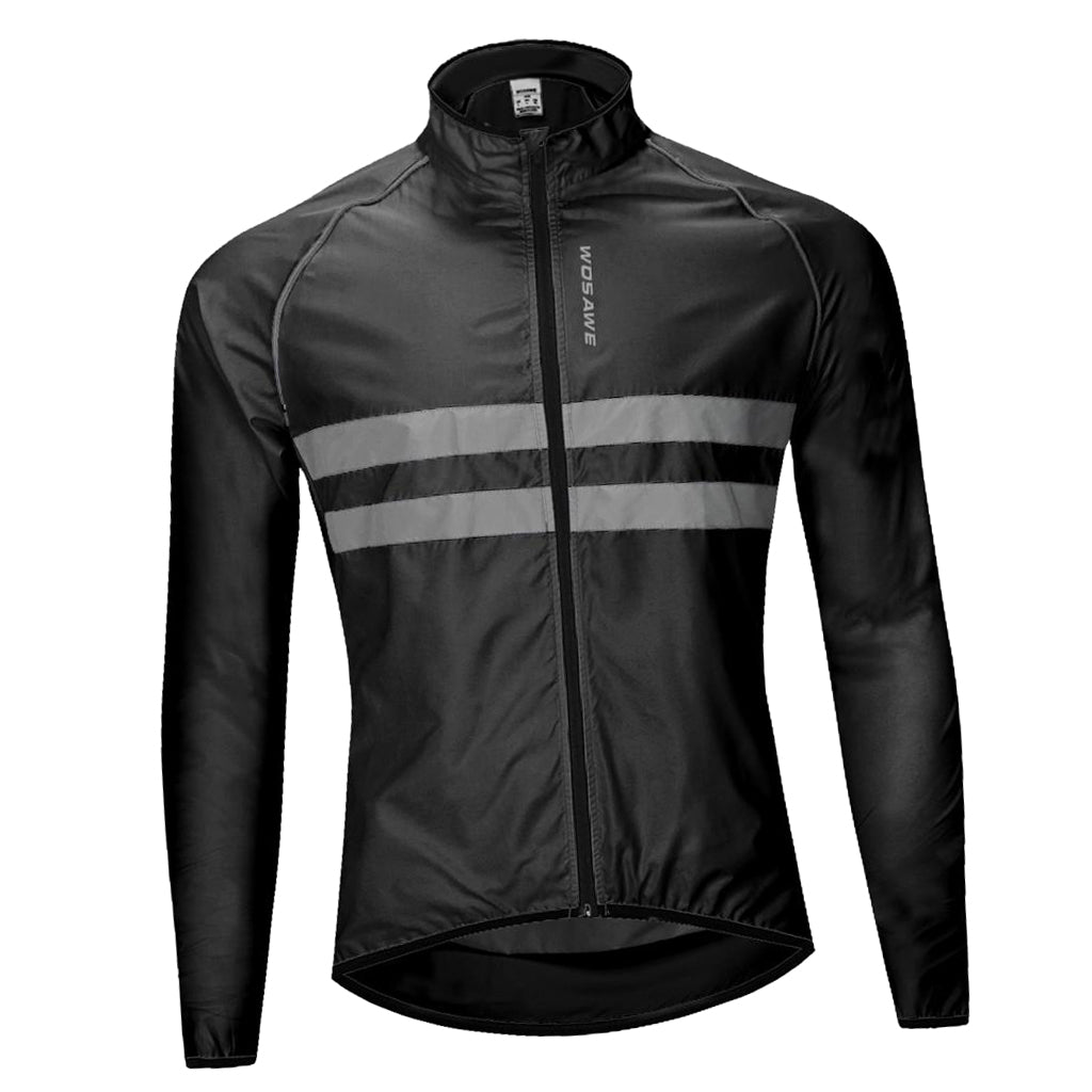 Windproof Bicycle Long-Sleeve Riding Jacket Road MTB Bike Sport Outfits XL