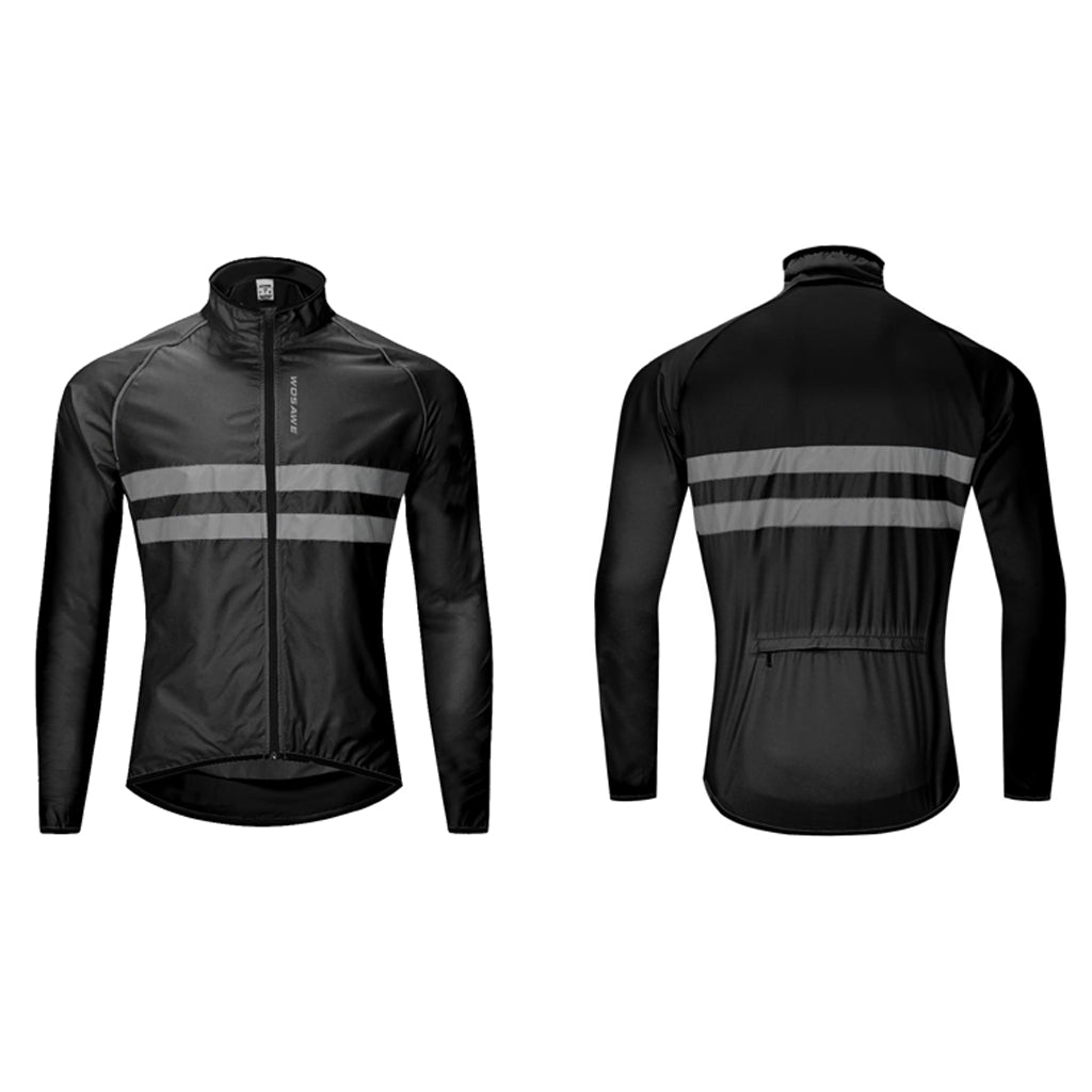 Windproof Bicycle Long-Sleeve Riding Jacket Road MTB Bike Sport Outfits XL