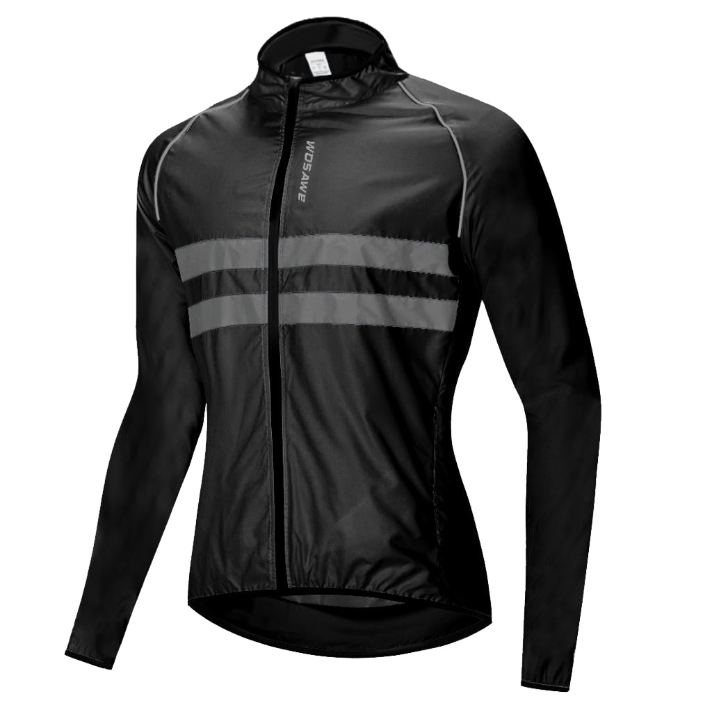 Windproof Bicycle Long-Sleeve Riding Jacket Road MTB Bike Sport Outfits XL