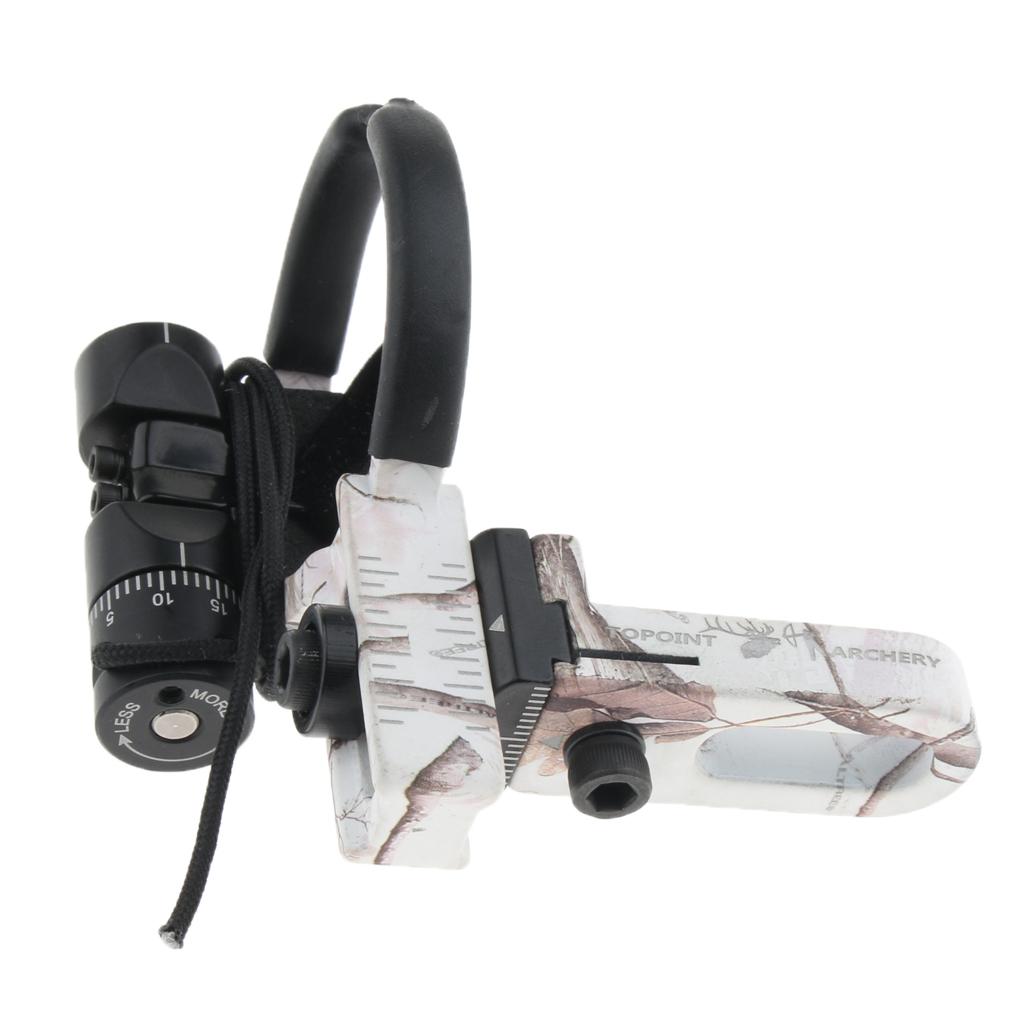 Archery Drop Away Arrow Rest for Compound Bow Hunting Right Hand Snow Camo