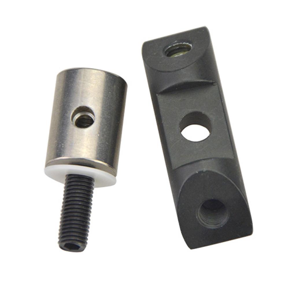 Archery V Bar Mount 40 Degree Down 10 Degree Rod Stabilizer Bow Connector