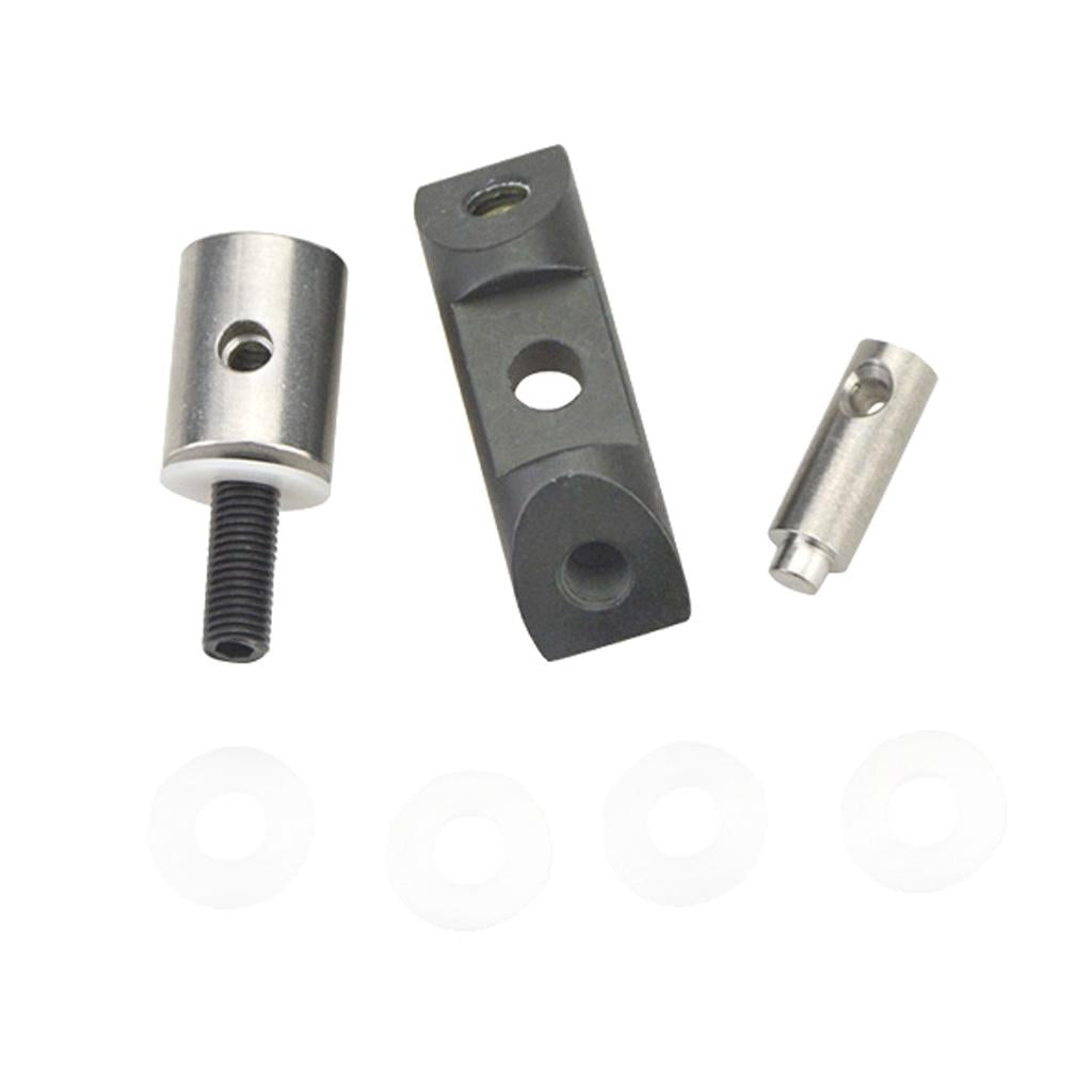 Archery V Bar Mount 40 Degree Down 10 Degree Rod Stabilizer Bow Connector