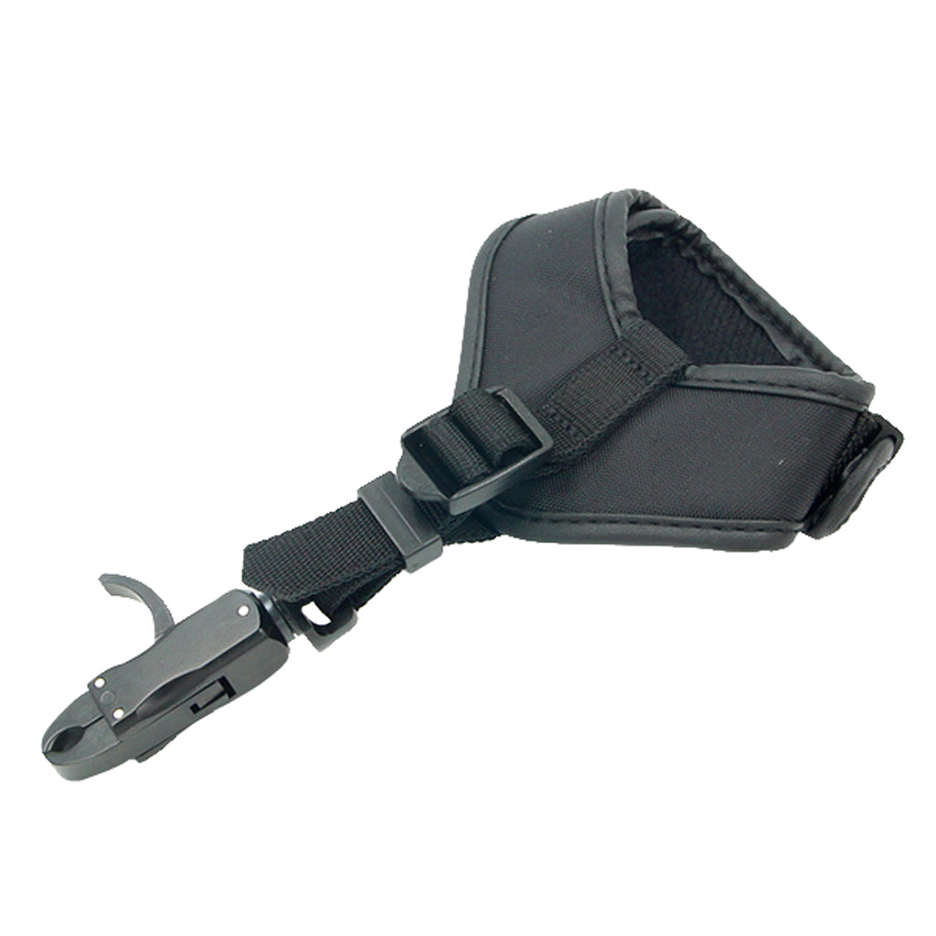 Adjustable Archery Compound Bow Release - Wrist Strap with Foldback Design