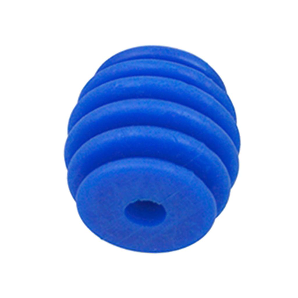 Rubber Compound Bow String Decelerator Archery Stabilizer Suppressor Blue
