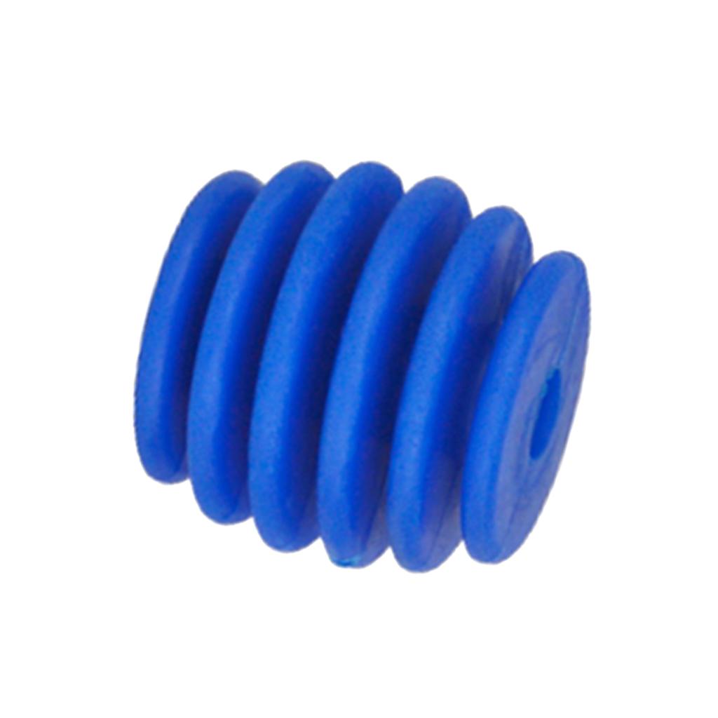 Rubber Compound Bow String Decelerator Archery Stabilizer Suppressor Blue