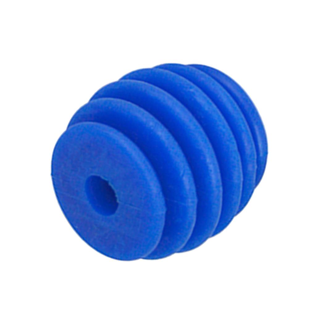 Rubber Compound Bow String Decelerator Archery Stabilizer Suppressor Blue