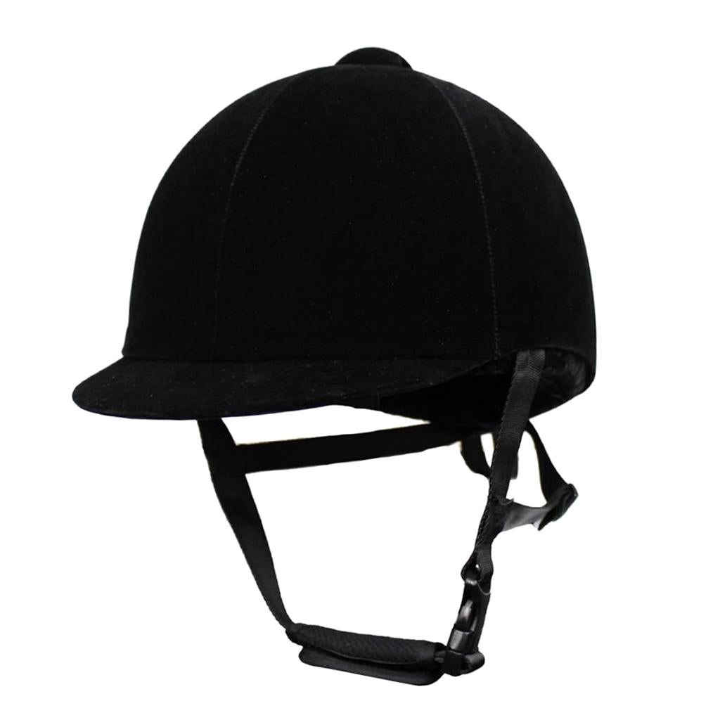 Horse Riding Safety Helmet Equestrian Sport Schooling Protective Head Gear 2XL Black