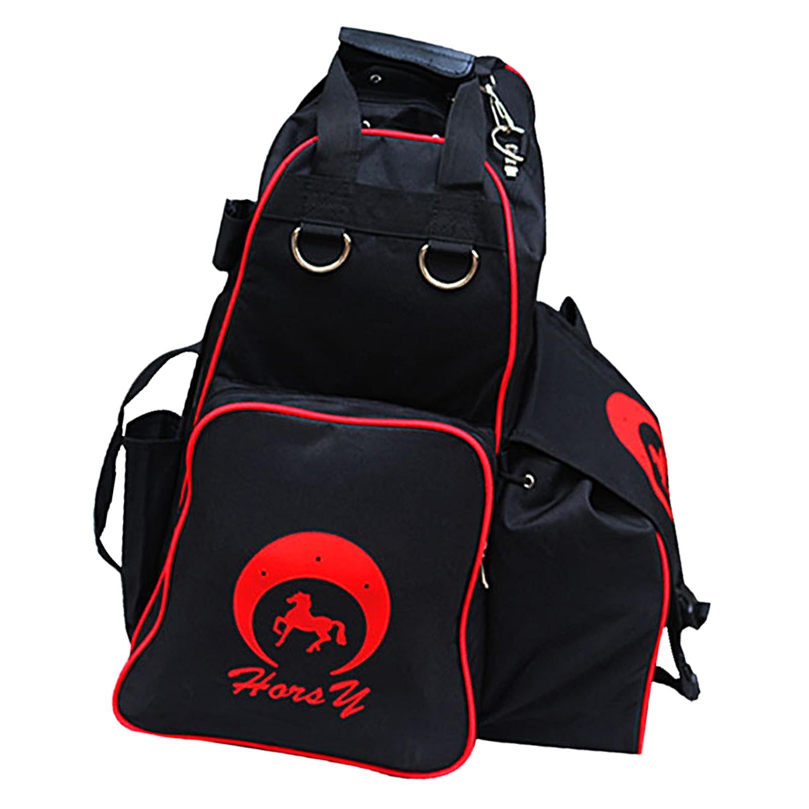 Equestrian Bag Oxford Horse Riding Boots and Helmet Bag Waterproof Backpack