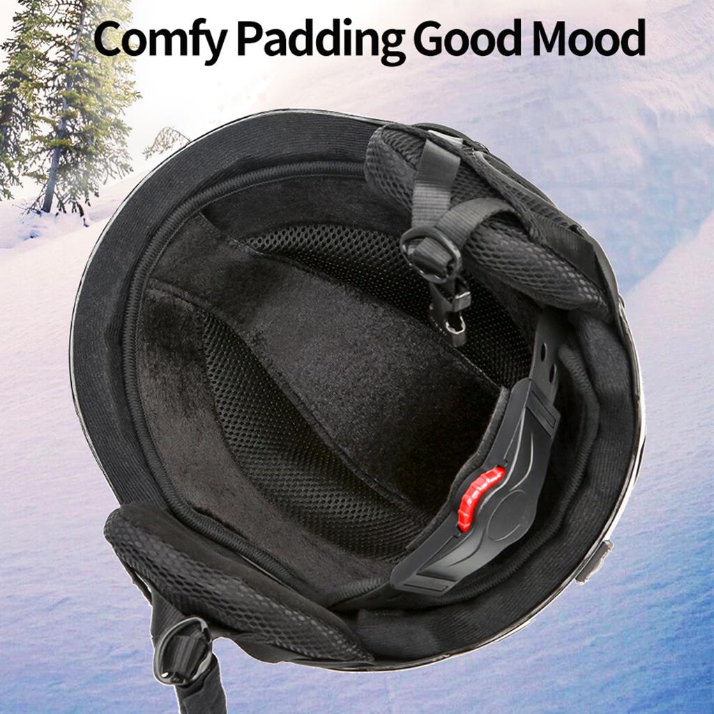 Snow Ski Skiing Safety Helmet Men Women Outdoor Cycling Skateboard White M
