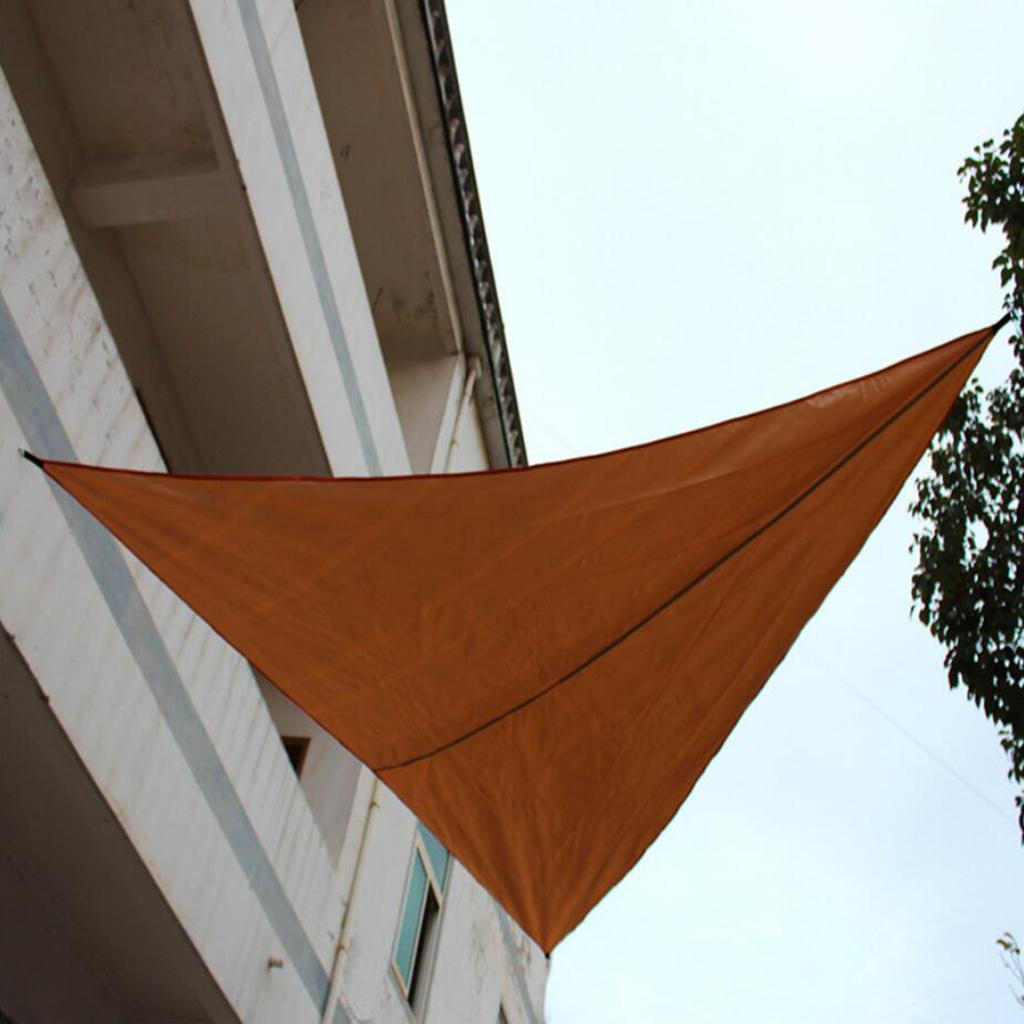 Outdoors Waterproof Rain Fly Tent Tarp Sunshade Sun Shelter 6x6x6m  Orange