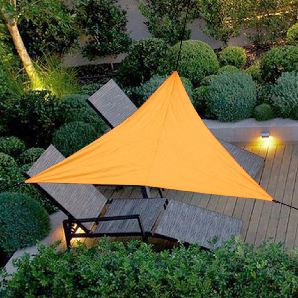 Outdoors Waterproof Rain Fly Tent Tarp Sunshade Sun Shelter 6x6x6m  Orange