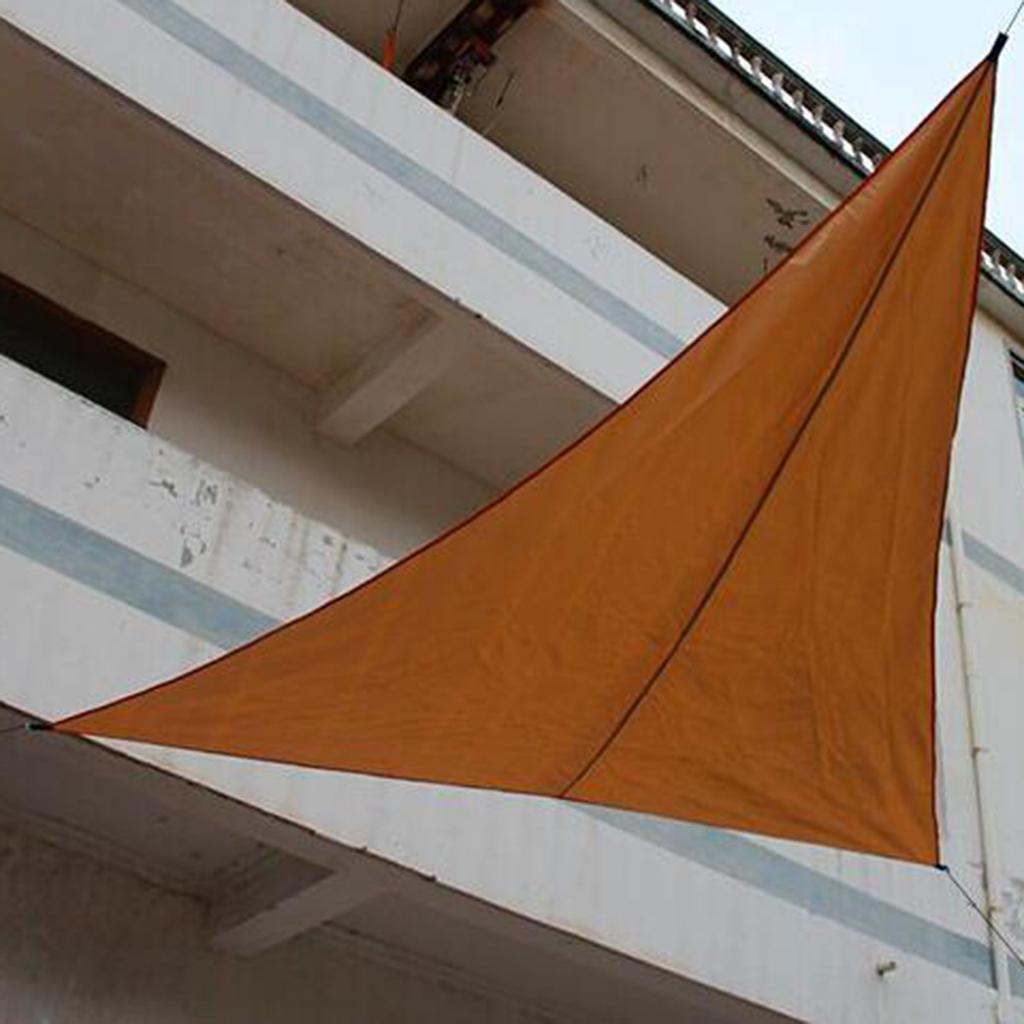 Outdoors Waterproof Rain Fly Tent Tarp Sunshade Sun Shelter 6x6x6m  Orange