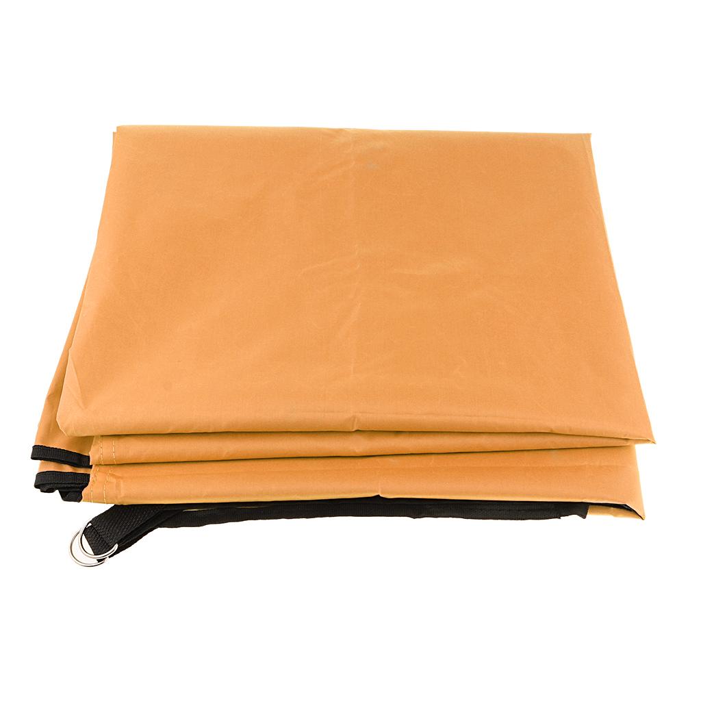 Outdoors Waterproof Rain Fly Tent Tarp Sunshade Sun Shelter 6x6x6m  Orange