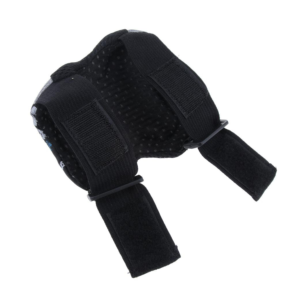 Kids Skate Scooter Cycling Protective Gear Knee Elbow Hand Pads Set Black