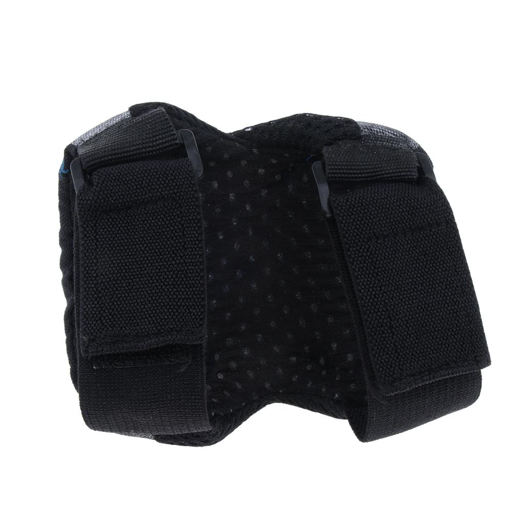 Kids Skate Scooter Cycling Protective Gear Knee Elbow Hand Pads Set Blue