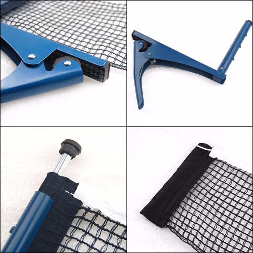 Table Tennis Pong Net  Clamp Stand Indoor Game Training Set Clip On