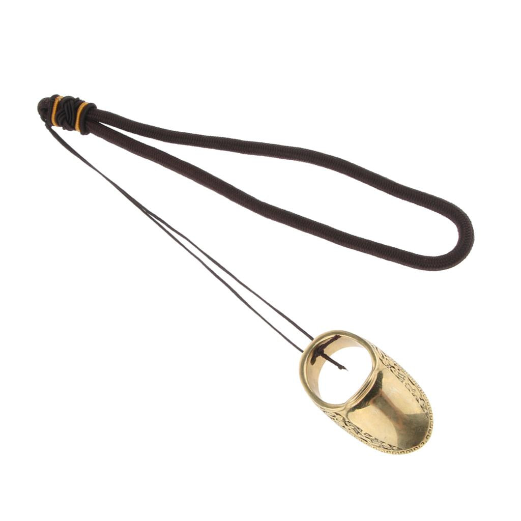 18-22mm Archery Thumb Ring Finger Guard Bow Protector Mongolian Shooting 20mm