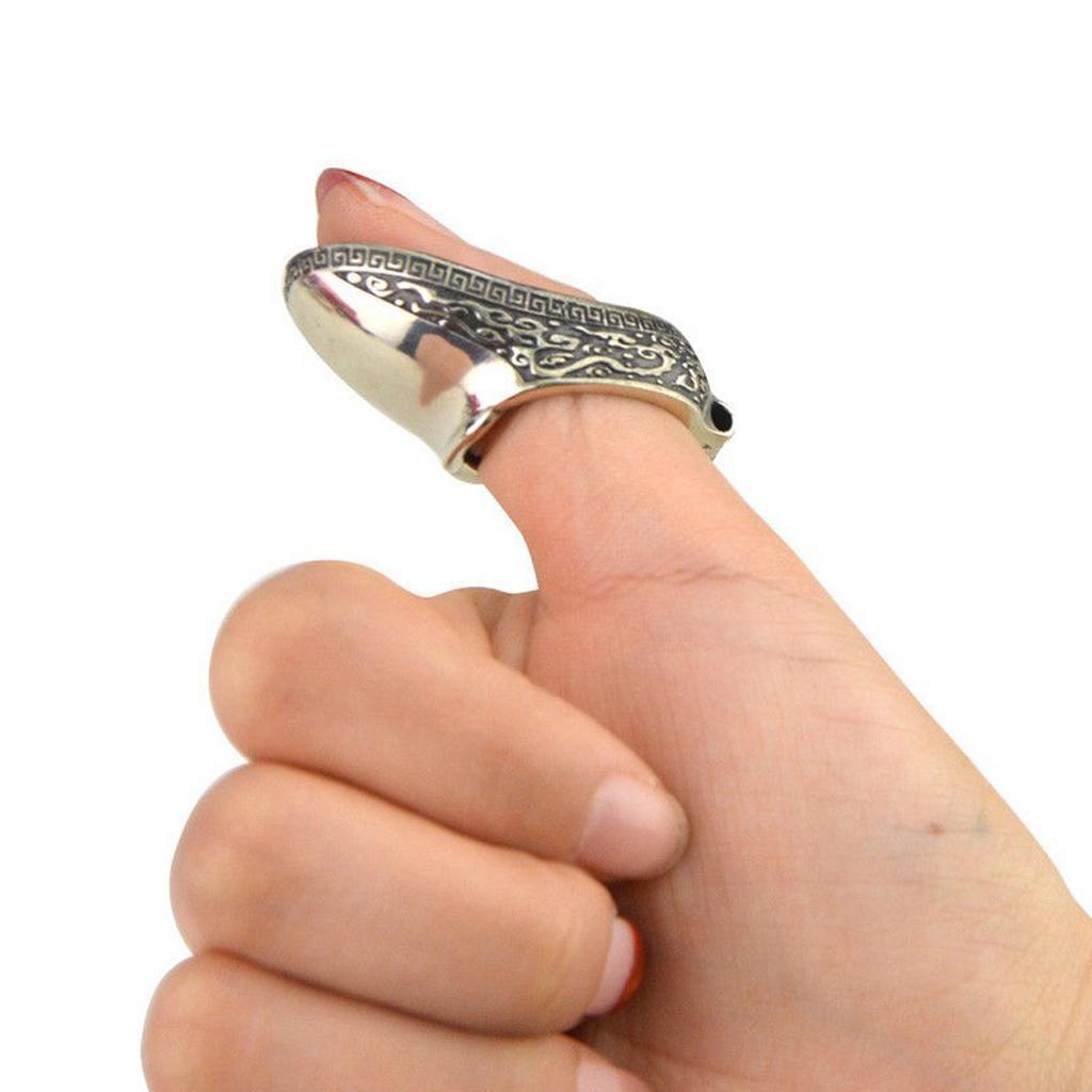 18-22mm Archery Thumb Ring Finger Guard Bow Protector Mongolian Shooting 20mm