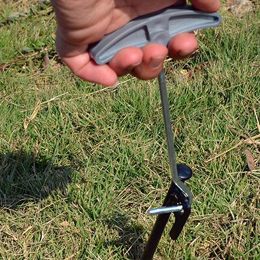 Heavy Duty High Strength Steel Tent Stakes for Outdoors Camping Hiking 20cm