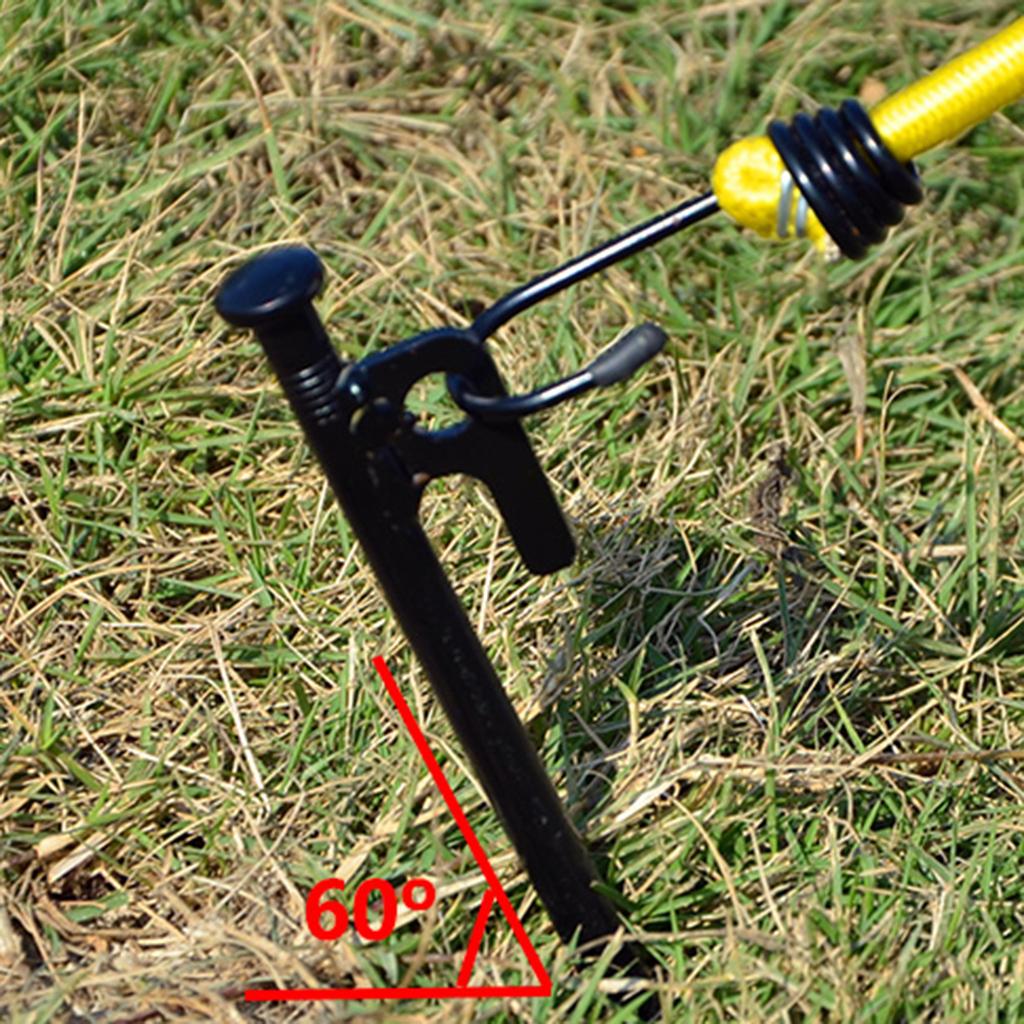 Heavy Duty High Strength Steel Tent Stakes for Outdoors Camping Hiking 30cm